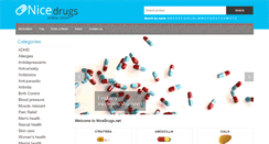 Desktop Screenshot of nicedrugs.net