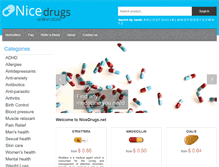 Tablet Screenshot of nicedrugs.net